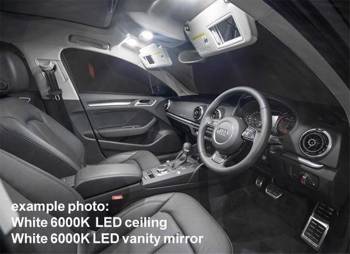 Interior Light LED replacement kit for VW Tiguan 10pcs pure white 6000K