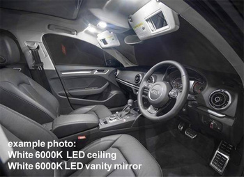 Interior Light LED replacement kit for BMW 3-Series E36 4pcs pure white 6000K
