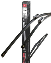 Windscreen Wipers for AUDI A3 Sportback (8VA) 2012-onwards Front & Rear 3pcs HQ Automotive